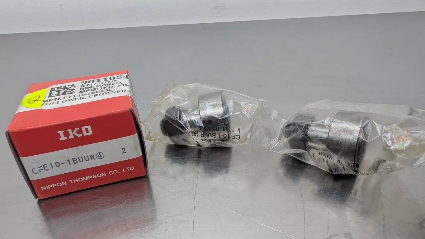2 Pack IKO CFE10-1BUUR Cam Follower 26mm Roll Dia 12mm Roll W 10mm Stud ...
